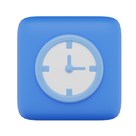 Reloj  3D Icon