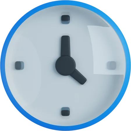 Reloj  3D Icon