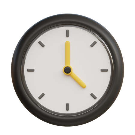 Reloj  3D Icon