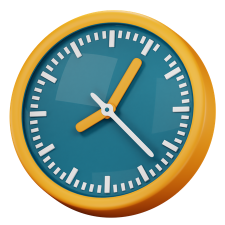 Reloj  3D Icon