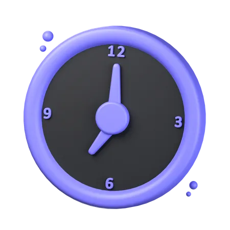 Reloj  3D Icon