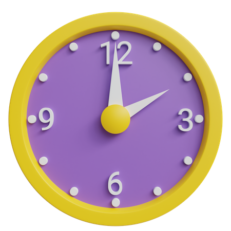 Reloj  3D Icon