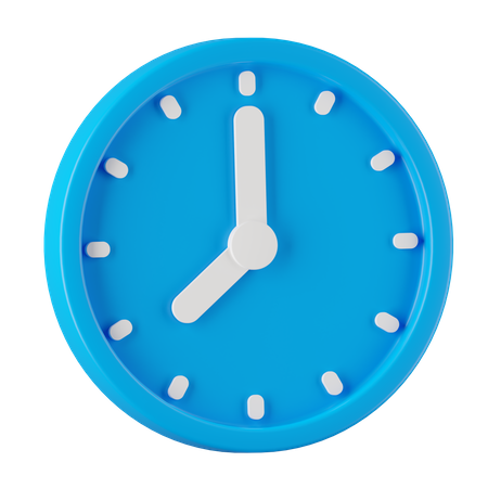 Reloj  3D Icon