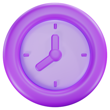 Reloj  3D Icon