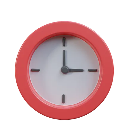 Reloj  3D Icon