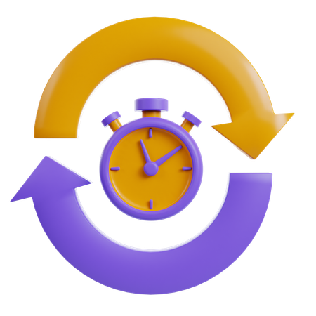 Cargando reloj  3D Icon