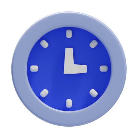 Reloj circular  3D Icon