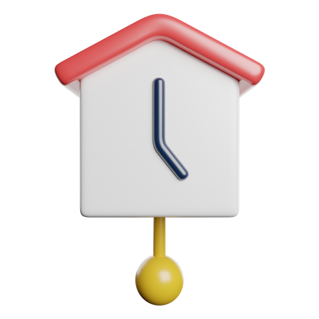 Reloj cucú  3D Icon
