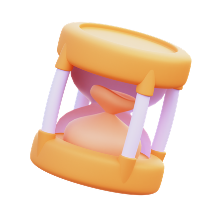 Temporizador de arena  3D Icon