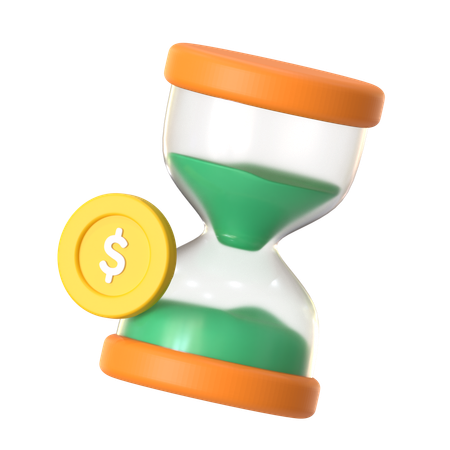 Reloj de arena  3D Icon