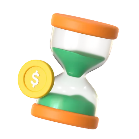 Reloj de arena  3D Icon