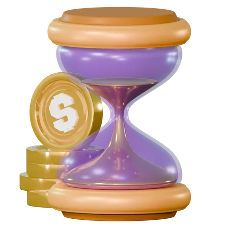 Reloj de arena  3D Icon