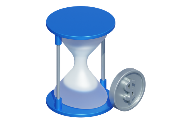 Reloj de arena  3D Icon