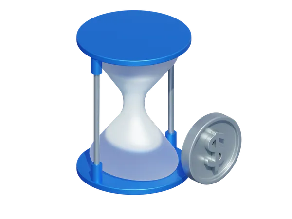 Reloj de arena  3D Icon