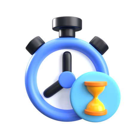 Reloj de arena  3D Icon