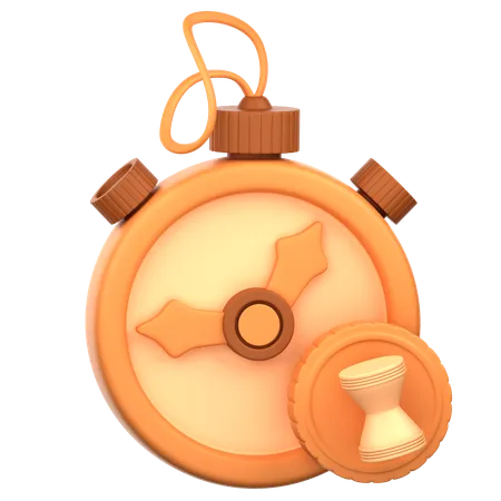 Reloj de arena  3D Icon