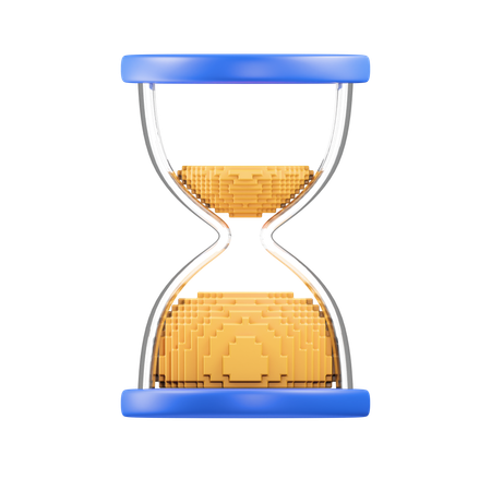 Reloj de arena  3D Icon