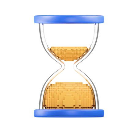 Reloj de arena  3D Icon