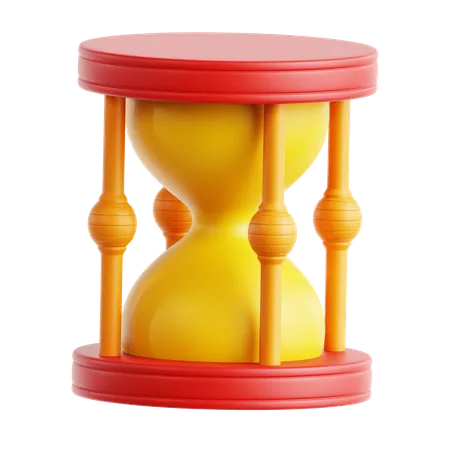 Reloj de arena  3D Icon