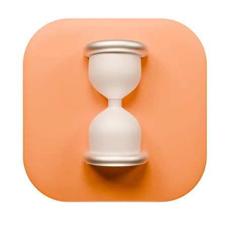 Reloj de arena  3D Icon