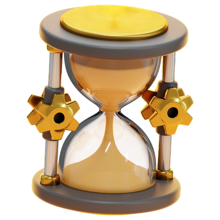 Reloj de arena  3D Icon