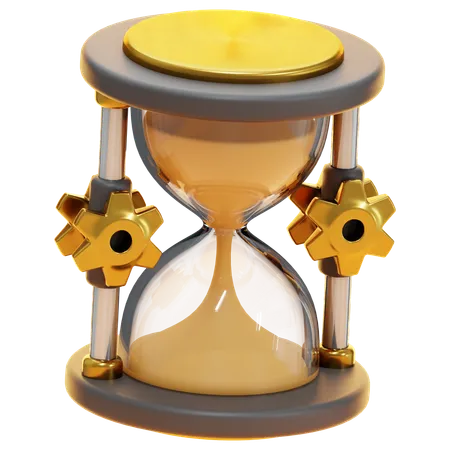 Reloj de arena  3D Icon