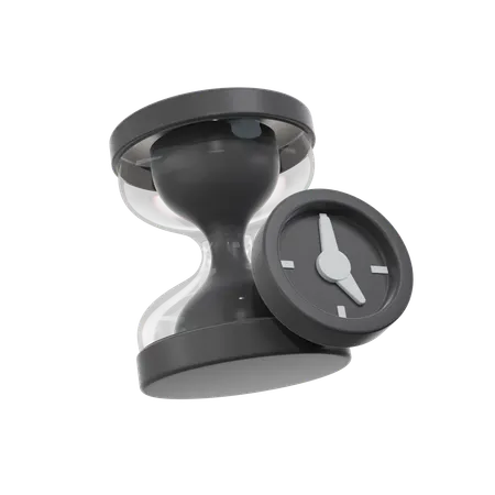 Reloj de arena  3D Icon