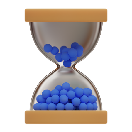 Reloj de arena  3D Illustration