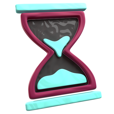 Reloj de arena  3D Illustration