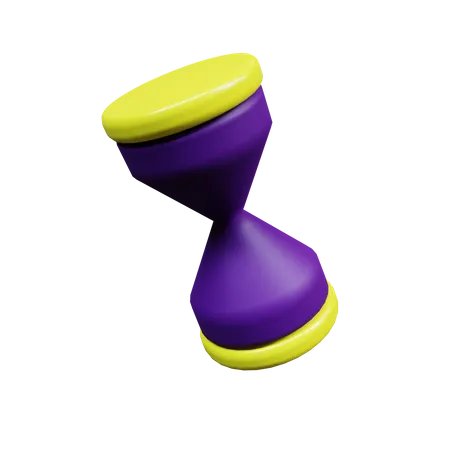 Reloj de arena  3D Icon