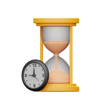 Reloj de arena  3D Icon