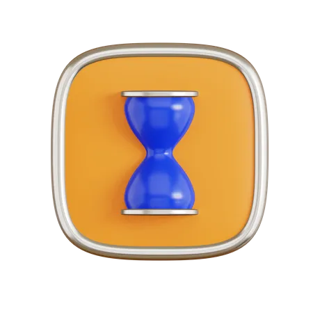 Reloj de arena  3D Icon