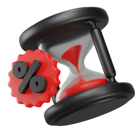 Reloj de arena  3D Icon