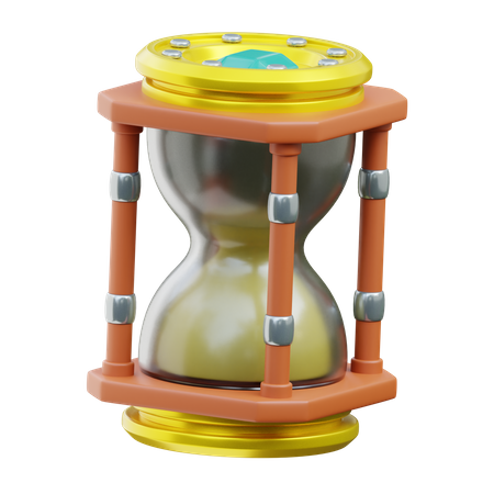 Reloj de arena  3D Icon