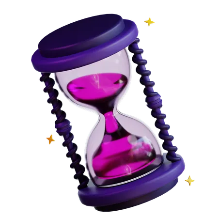 Reloj de arena magico  3D Icon