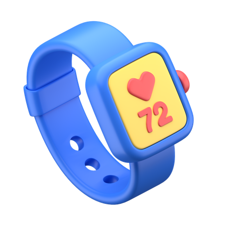 Reloj de corazon  3D Icon