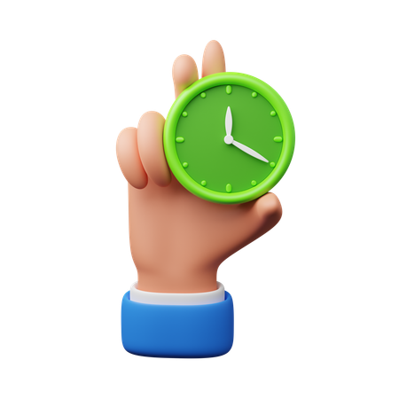 Reloj de mano  3D Icon