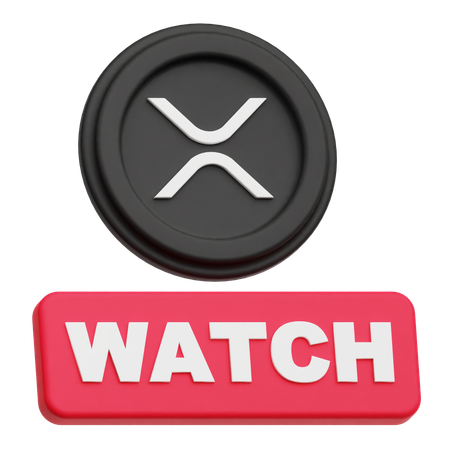 Observatorio de monedas XRP  3D Icon