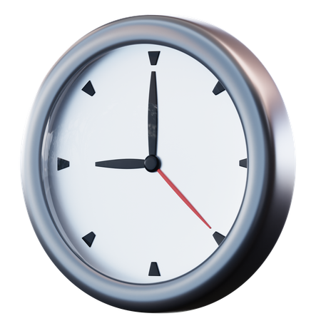 Reloj de pared  3D Icon