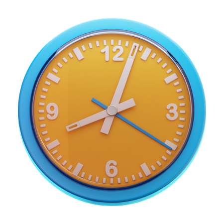 Reloj de pared  3D Icon