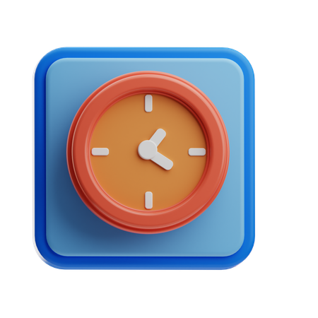 Reloj de pared  3D Icon