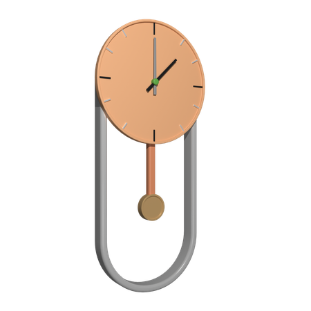 Reloj de pared  3D Icon