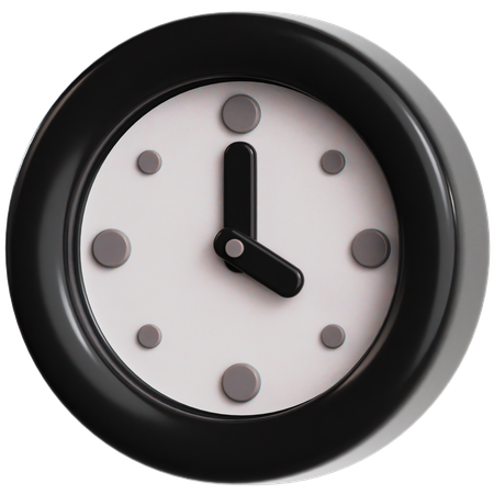 Reloj de pared  3D Icon
