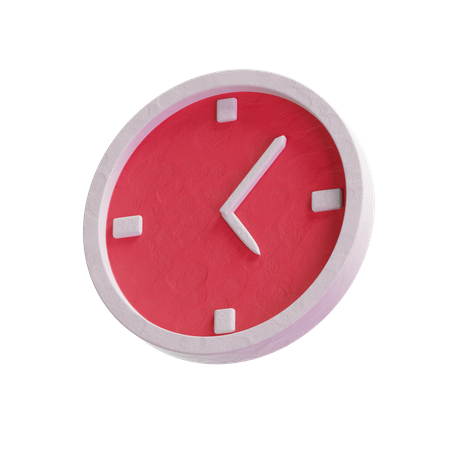 Reloj de pared  3D Logo