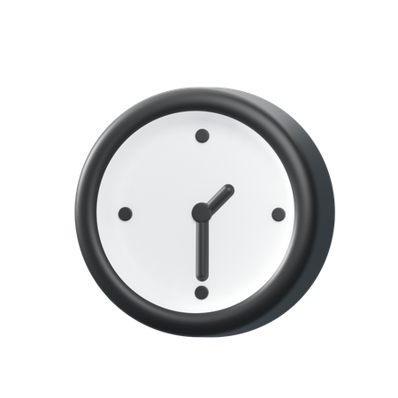Reloj de pared  3D Icon