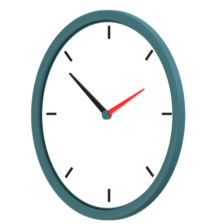Reloj de pared  3D Icon