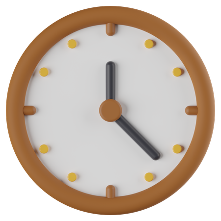 Reloj de pared  3D Icon