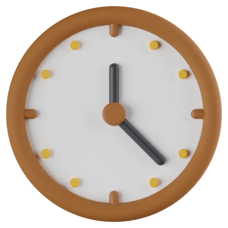 Reloj de pared  3D Icon