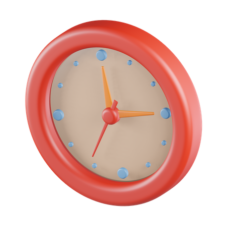Reloj de pared  3D Icon