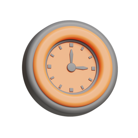 Reloj de pared  3D Icon